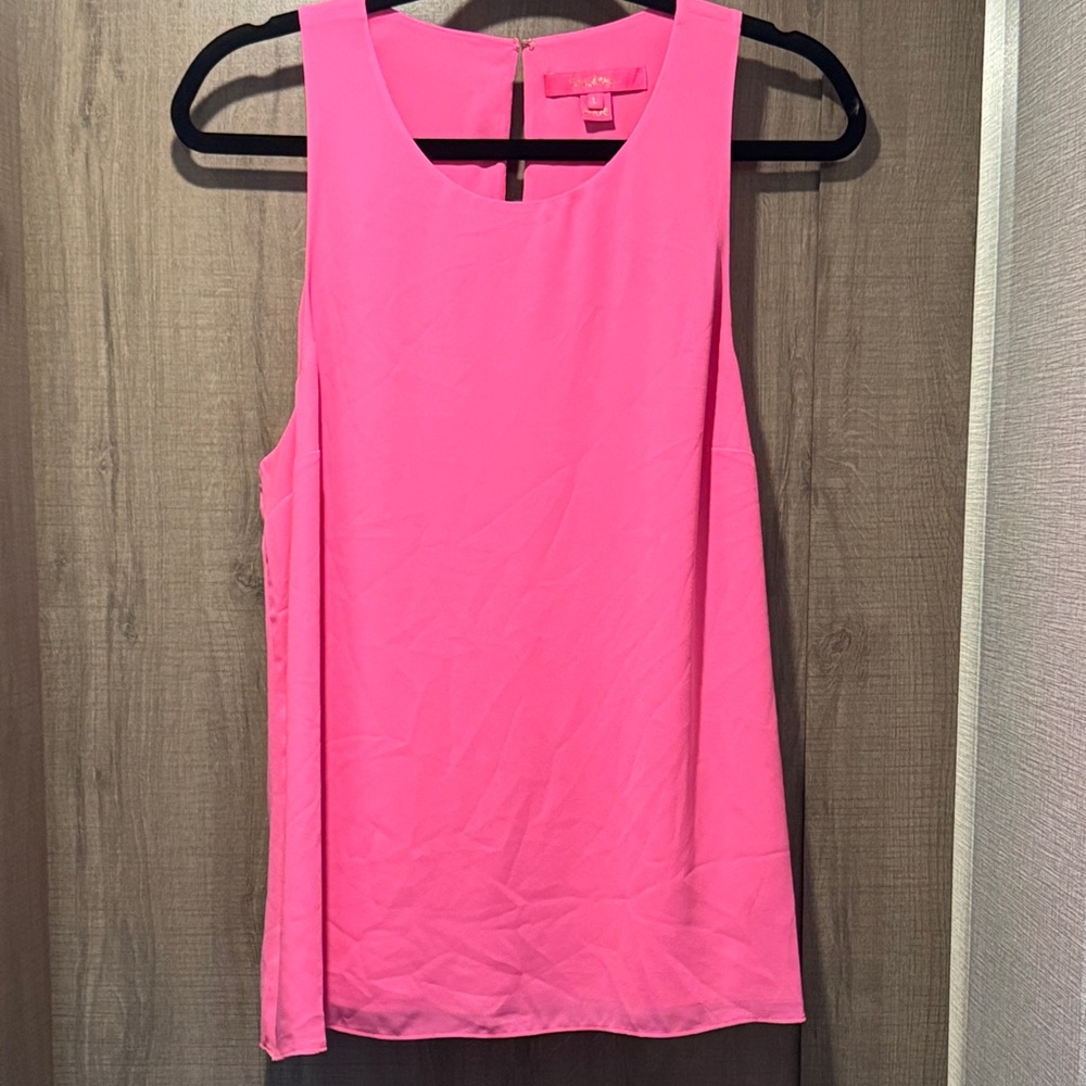 Lilly Pulitzer Pink Sleeveless Tank Top